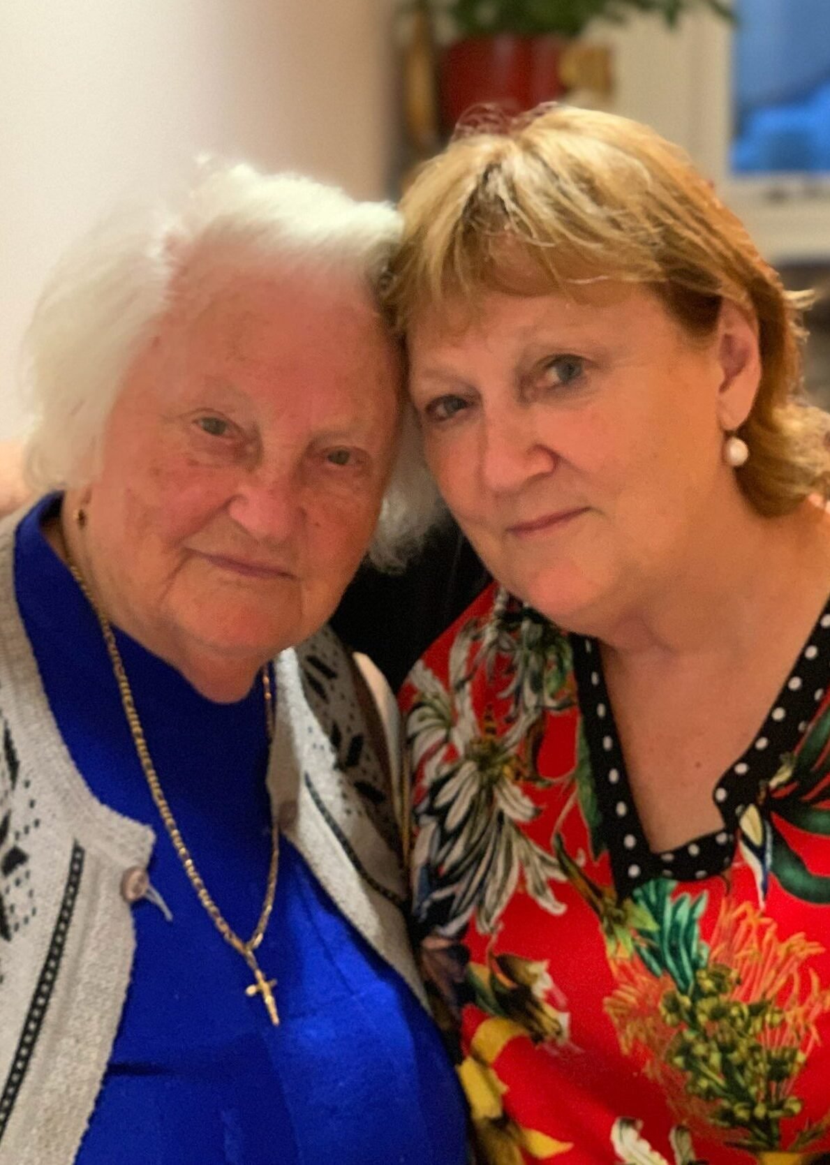 Lesia Bugryn with mother Lidia Turkowsky